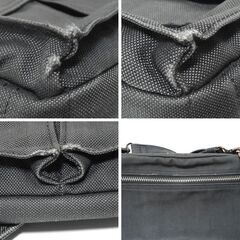 PORTER SMOKY 2WAY SHOULDER BAG 布製ショルダーバッグ ブラック ポーター スモーキー 吉田カバンの画像