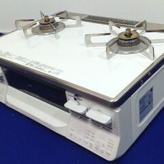 CU01◆リンナイ 24年 LPガラストップガスコンロ RTS65AWKR3 水無し両面焼き プロパンガステーブルの画像