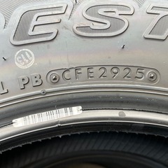 ブリヂストン DUELER H/L 852 175/80R16ジムニー 新車外しの画像