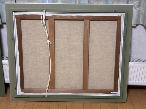 中川清 北海道画廊 風景画 油絵 油彩画 署名有 大型 F30号