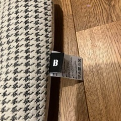 メラビー　ベビーカーシート　千鳥柄の画像