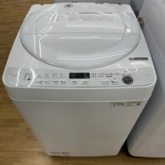 【ドリーム川西店御来店限定】☆ジモティー見たよ♪割引☆ シャープ 洗濯機　ES-GE7E-W 7.0kg 2021 動作確認／クリーニング済み 【99560000028342】の画像