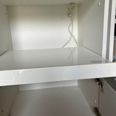 美品‼️食器棚✨配送🉑組み換え自由の画像