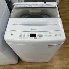 【ドリーム川西店御来店限定】☆ジモティー見たよ♪割引☆ ハイアール 洗濯機 JW-U55A 5.5kg 2023 動作確認／クリーニング済み 【99560000027272】の画像