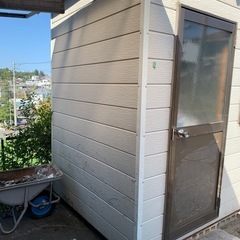 倉庫　物置　サイズ横330cm 奥行き185cm高さ270cm の画像