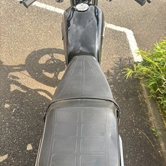 GN125H 黒　吸い込み　整備済　カスタム　旧車　スズキ　GS400 ザリ　ゴキ　バブ　FT の画像