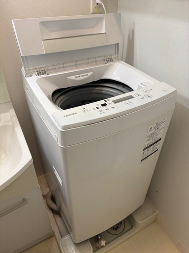 TOSHIBA 洗濯機 AW-45M7（4.5kg）2018年製