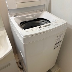 TOSHIBA 洗濯機 AW-45M7（4.5kg）2018年製の画像