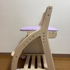 椅子　子供用勉強机用椅子の画像