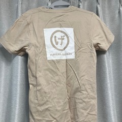 ベージュ 半袖Tシャツ HAYAMA GENBEIの画像