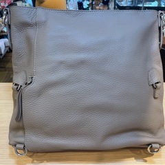 D7034【バルコス】シュリンクレザー 3way バッグ トープの画像
