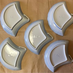 銘々皿 小皿 イチョウ形の画像