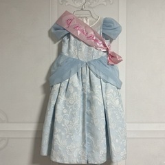[110cm]ビビディ公式 シンデレラドレス小物靴フルセットの画像