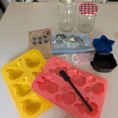 お菓子作り器具まとめての画像