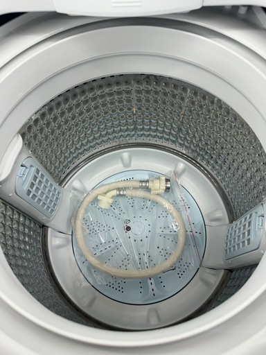 【ドリーム川西店御来店限定】☆ジモティー見たよ♪割引☆ アクア　 新古品　洗濯機　 AQW-S7RBK 7.0kg 2024 動作確認／クリーニング済み 【99540000026403】