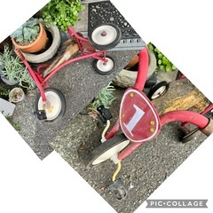 アイアン三輪車・DIY・店舗什器・アイアンオブジェの画像