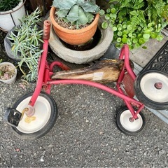 アイアン三輪車・DIY・店舗什器・アイアンオブジェの画像