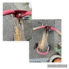アイアン三輪車・DIY・店舗什器・アイアンオブジェの画像