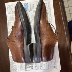 Alden ブラウン 革靴の画像