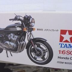 未組立 タミヤ ホンダ CB750F 1/6 メタリックレッド 16020 Honda TAMIYA プラモデル バイク 札幌市 白石店の画像