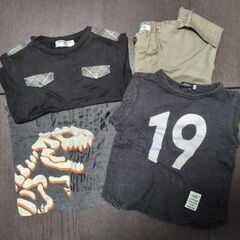 長袖Tシャツ 長ズボン 薄手の上着 110cm 9点まとめの画像