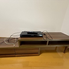 【取引相手決定】Panasonic DIGAとテレビ台セット  の画像