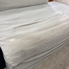 【ジモティー割引で最大15％OFF⭐️】セパレート ソファ 布製 アイボリーの画像