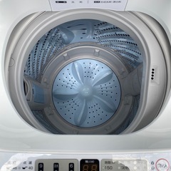 洗濯機【美品】　2023年製　ハイセンスHW-T55H  5.5kg 小倉北区の画像