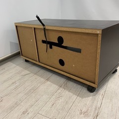 テレビ台　茶色　使用感ありの画像