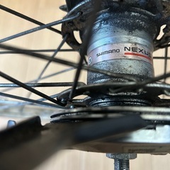 ヤマハ电动自転車後輪ホイールの画像