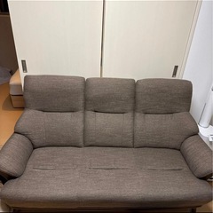 ニトリ　コウテイ 3人掛け　の画像
