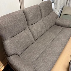 ニトリ　コウテイ 3人掛け　の画像