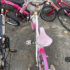 ジャンク品　　自転車3台 まとめて　22インチ、16インチ、18インチ🚲🚲🚲の画像
