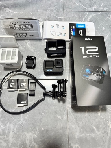GoPro12BLACK お話早い方値段交渉有り‼️早い者順に受け付けます！
