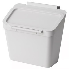 IKEA スコーレスト蓋付きゴミ箱 3点セットの画像
