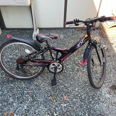 ブリヂストン子供、自転車　24インチの画像