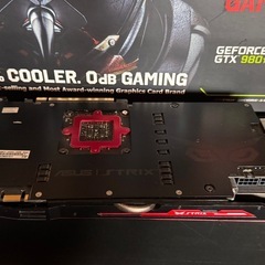 ASUS 980ti　グラフィックボードの画像