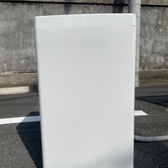 【都内送料無料】女性オーナー　ハイアール　風乾燥機能洗濯機JW-JC45D 2021年　の画像