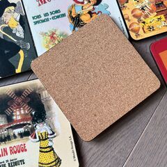 コースター６枚セット（パリにて購入）の画像