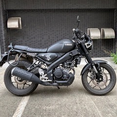 【美品】【距離少】2020年式Yamaha XSR155 マットブラックの画像