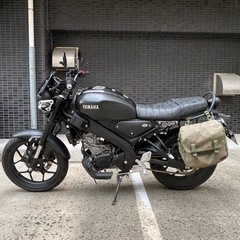 【美品】【距離少】2020年式Yamaha XSR155 マットブラックの画像