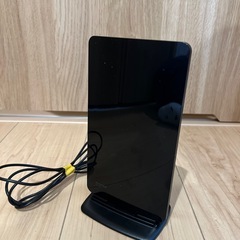 マスプロ　簡易テレビアンテナ　ブラックの画像