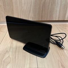 マスプロ　簡易テレビアンテナ　ブラックの画像