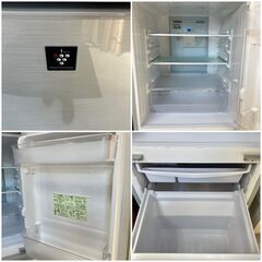 SHARP プラズマクラスター搭載 冷凍冷蔵庫 配送設置無料♬（お持ち帰り価格6500円）の画像