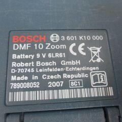 ボッシュ BOSCH DMF10Zoom デジタル探知機 中古品 説明書付き 【ハンズクラフト宜野湾店】の画像