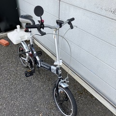 中古品　シボレー　折り畳み式自転車　16インチ　サスペンション交際　ギア無し　公田店の画像