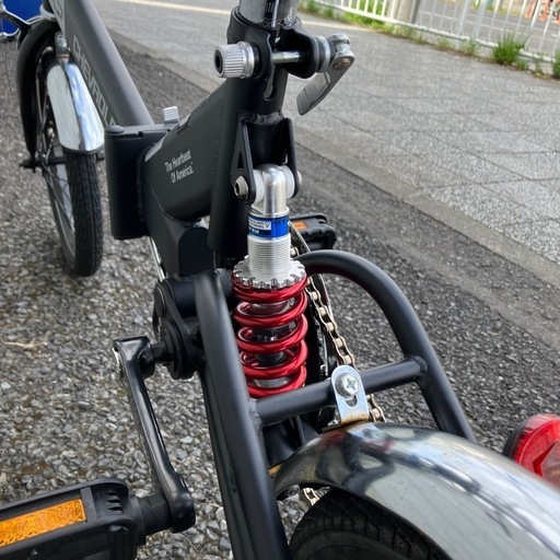 中古品　シボレー　折り畳み式自転車　16インチ　サスペンション交際　ギア無し　公田店