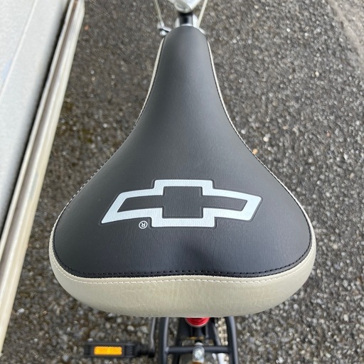 中古品　シボレー　折り畳み式自転車　16インチ　サスペンション交際　ギア無し　公田店