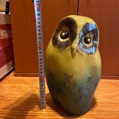 ふくろうの置物の画像