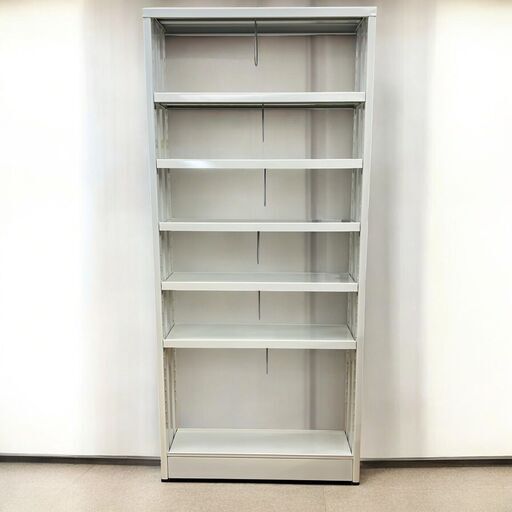 【レガストック川崎本店】【未使用】 ヤマト ブックラック オフィスキャビネット 本棚 ホワイト